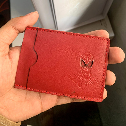 HeroPass™ – Superhero Leather ID Card Holder | Spider-Man Edition | Pakistan