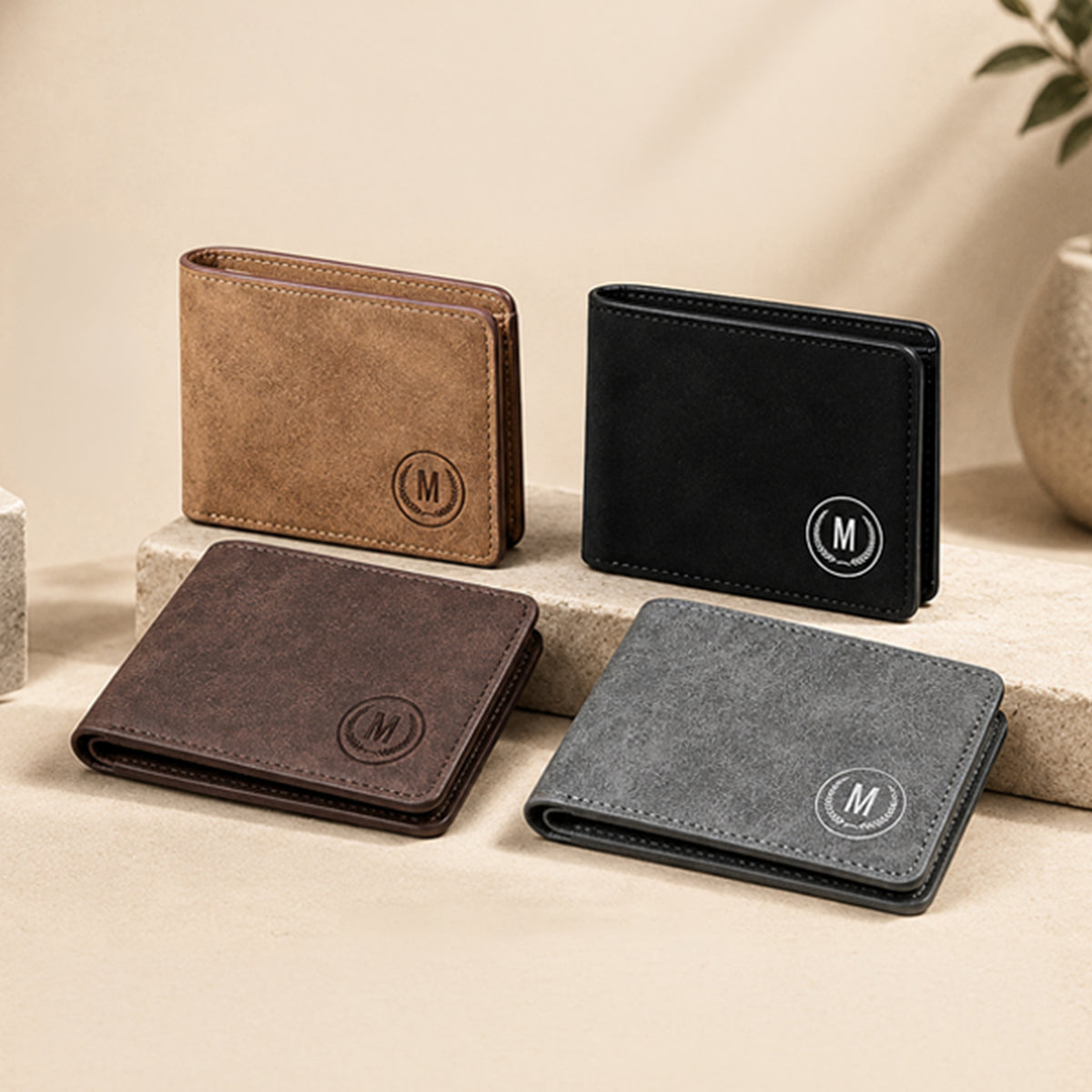 Premium Leather M Series Horizontal Wallet