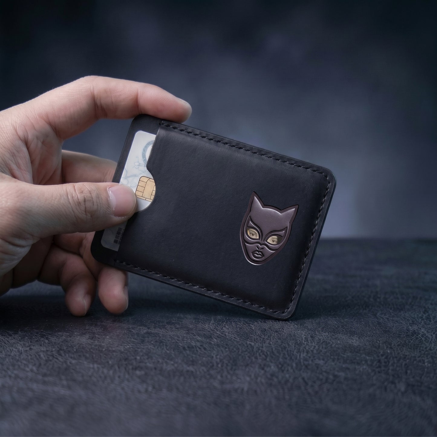HeroPass™ – Superhero Leather ID Card Holder | Catwoman Edition | Pakistan