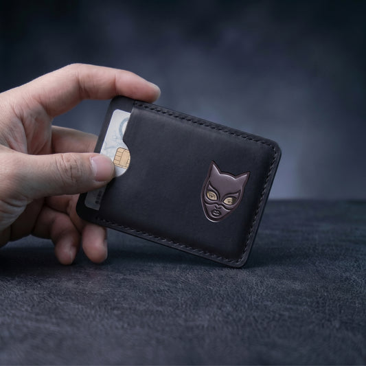 HeroPass™ – Superhero Leather ID Card Holder | Catwoman Edition | Pakistan