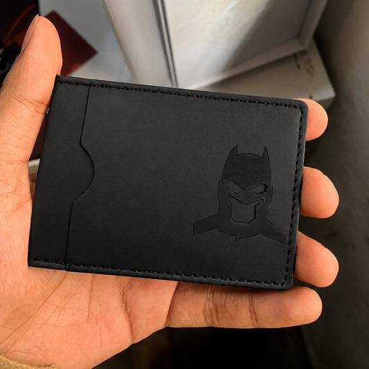 HeroPass™ – Superhero Leather ID Card Holder | Batman Edition | Pakistan